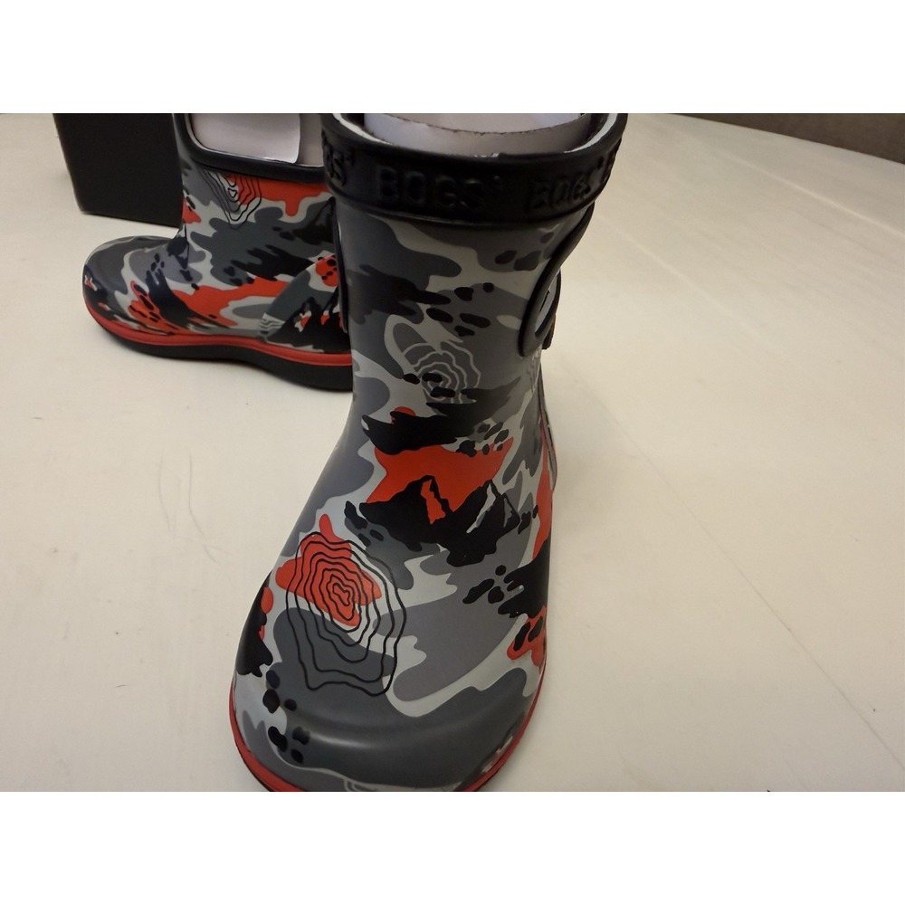Bogs Little Boys Baby Toddler Rain Boots Sz 4 New